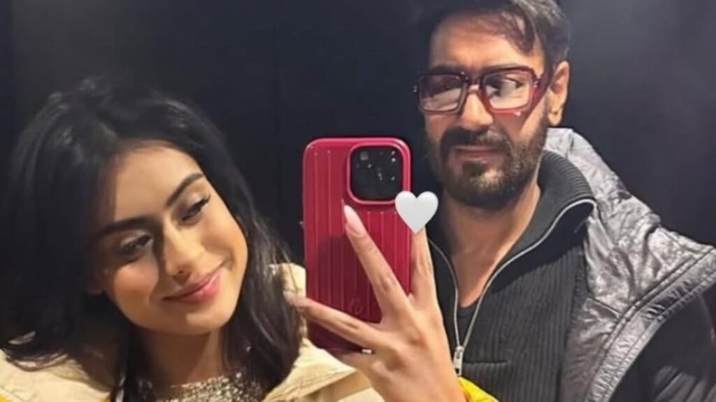 Ajay Devgn drops special birthday post for daughter Nysa, says ‘selfies only happen’ when she insists | Bollywood