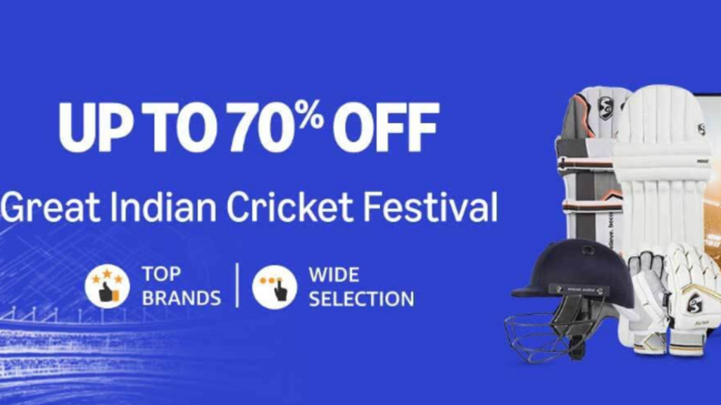 Amazon Great Indian Cricket Festival: Up to 70% off on cricket kits, cricket bats, cricket jerseys, and more