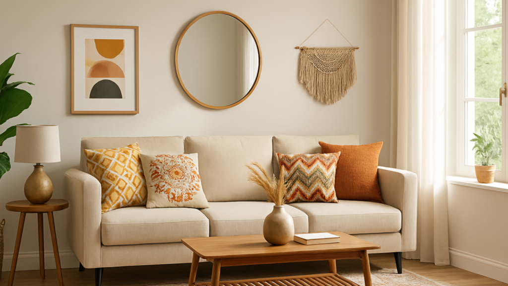 Amazon Home Shopping Spree! Grab cushion covers, carpets, wall decor, and coffee tables at up to 60% off