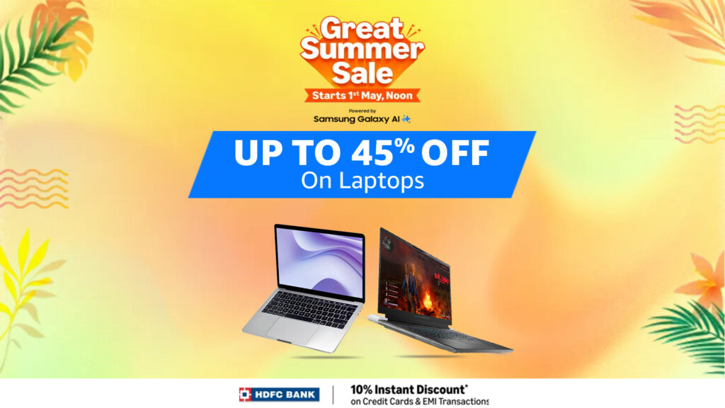 Amazon Summer Sale starts at 12 am for Prime Members with pre deals on laptops up to 72% off on HP, Dell, Apple and more