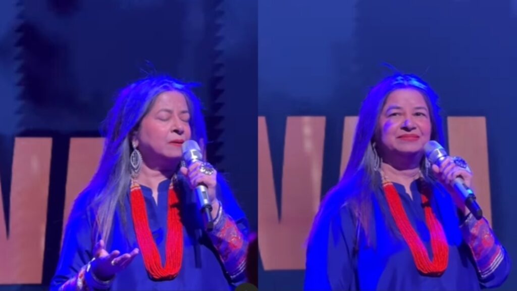 Annoyed Rekha Bhardwaj stops singing during concert as organisers set off fireworks, fans say: ‘She was calm, patient’