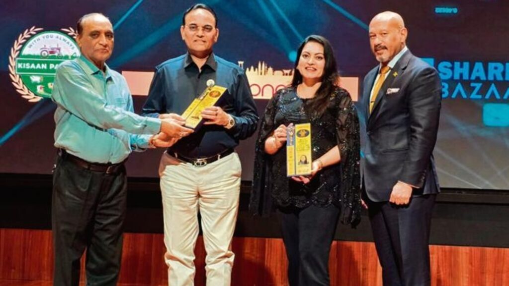 Astrological excellence of father-daughter duo honoured at Delhi’s Bharat Mandapam