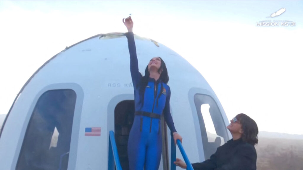 Automated Blue Origin spacecraft, all-women crew | 10 facts about Katy Perry’s flight | World News