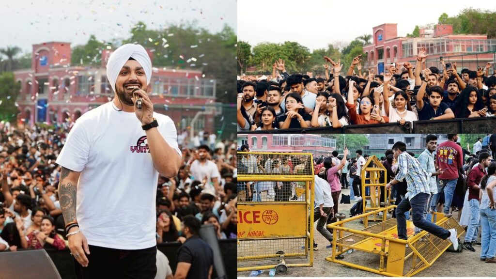 Barricades down, Vibe up: Singer Deep Money makes KMC groove to his tune at Delhi University’s North Campus