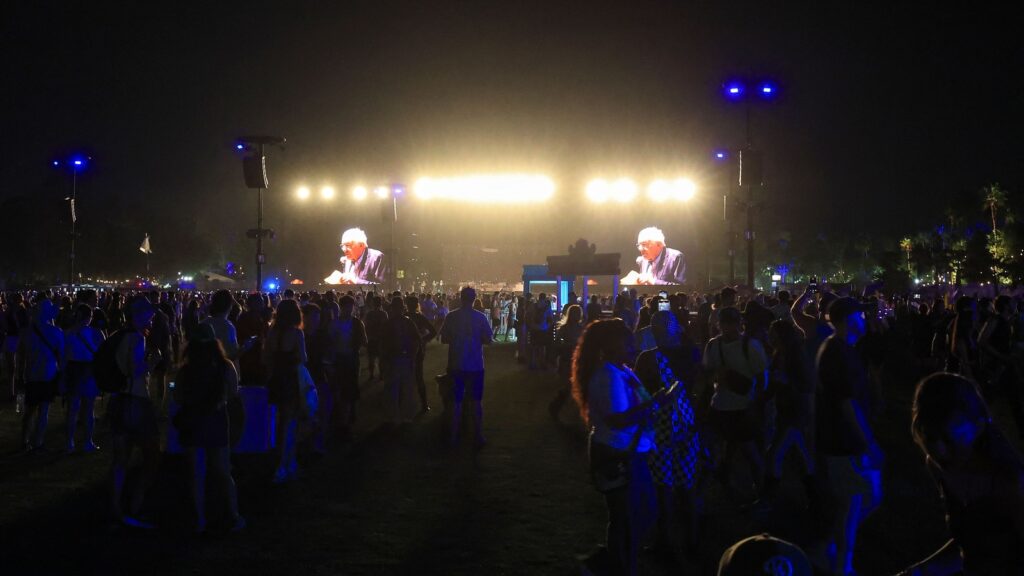 Bernie Sanders opens for Clairo at Coachella, gets booed at Trump mention| Watch