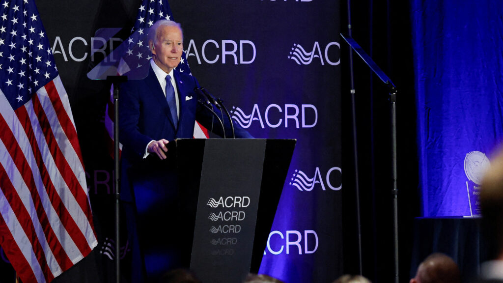 Biden slams ‘destructive’ Trump admin in first public speech since office exit, White House takes ‘bedtime jibe’
