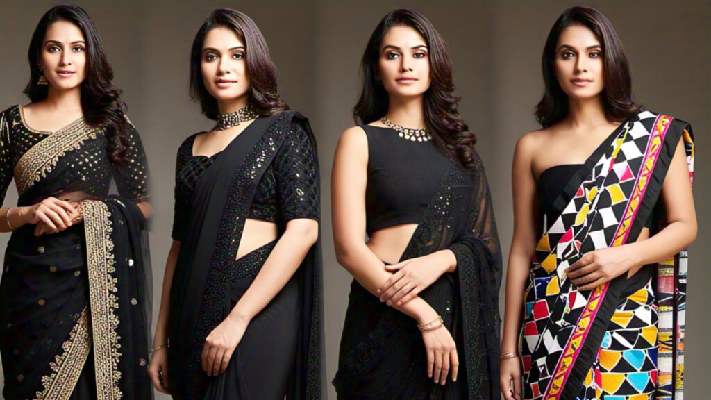 Black sarees: The ultimate guide to rocking classic glamour in 2025! Embrace timeless elegance | Fashion Trends
