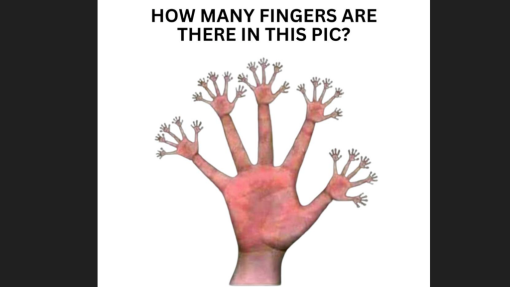 Brain teaser: Only those with exceptional attention to detail can count all the fingers in this tricky image | Trending