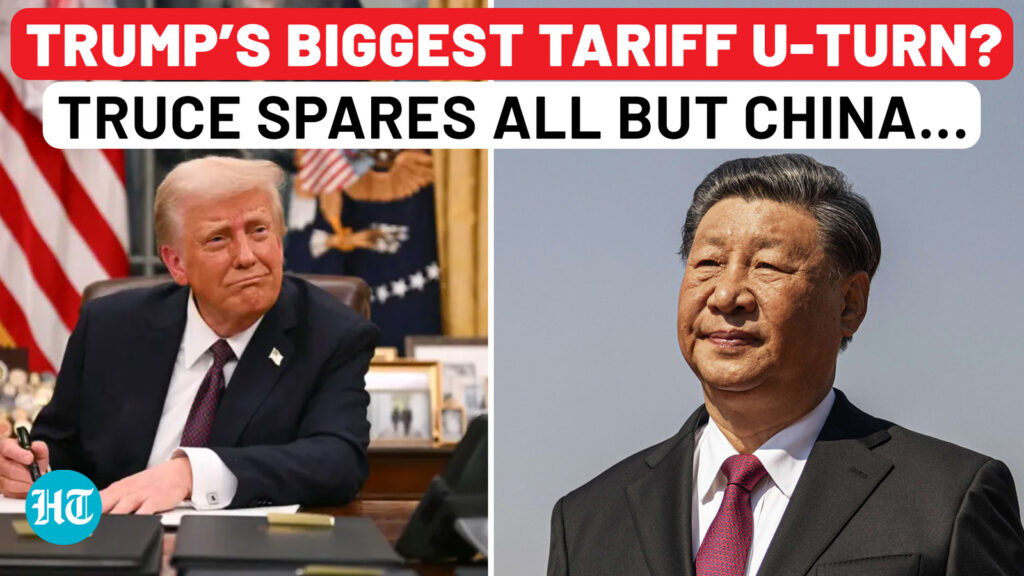 Breaking! Trump drops tariff bombshell Again: 90-day freeze shocks allies, China excluded? US news