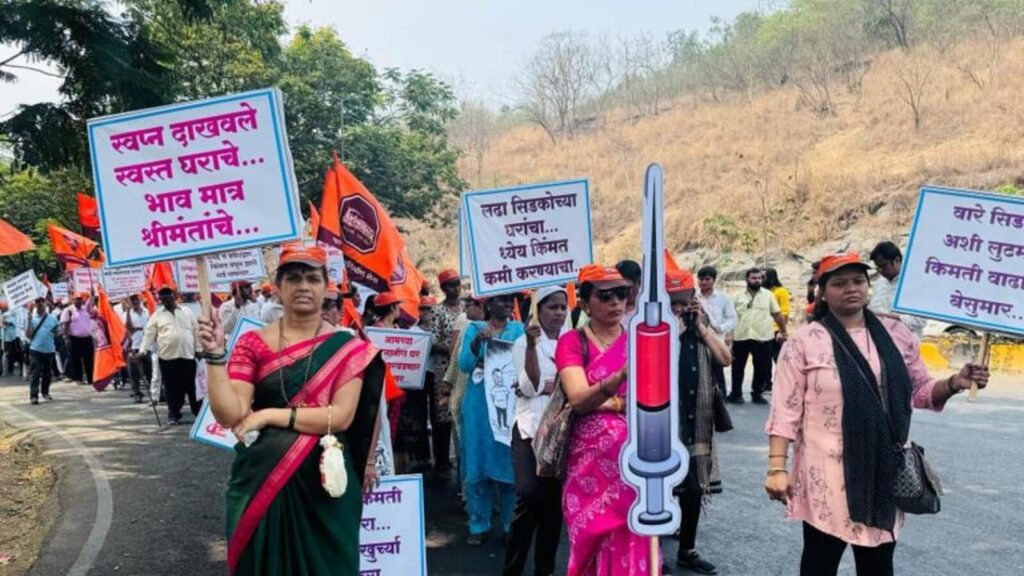 CIDCO home buyers take out ‘injection’ rally, seek price cuts | Mumbai news
