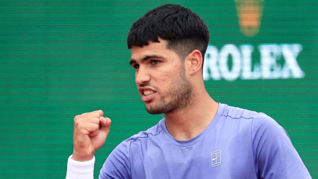 Carlos Alcaraz recovers from sluggish start to move into Monte Carlo last 16 | Tennis News