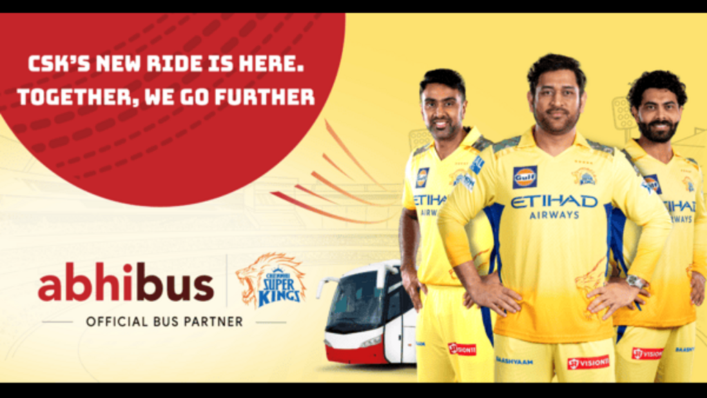 Chennai Super Kings Names AbhiBus as Official Bus Travel Partner for T20 Season 2025