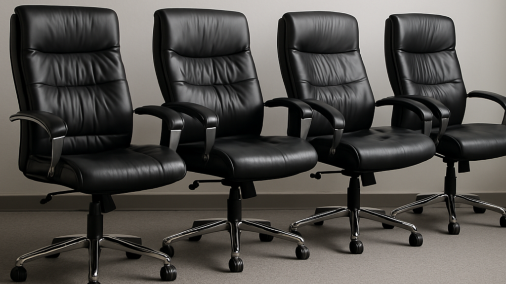 Command your workspace with stylish boss chairs: Top 8 picks with head support and ergonomic comfort