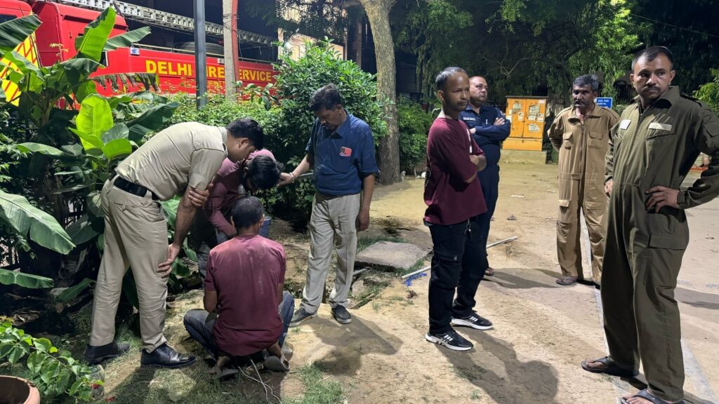 Delhi fire brigade, NDRF save kitten from bore well after 15-hour gruelling op | Latest News Delhi