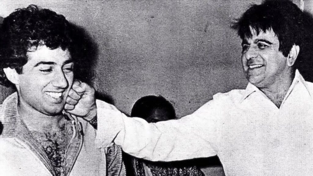 Dharmendra remembers Dilip Kumar, shares unseen pic of superstar with son Sunny Deol | Bollywood