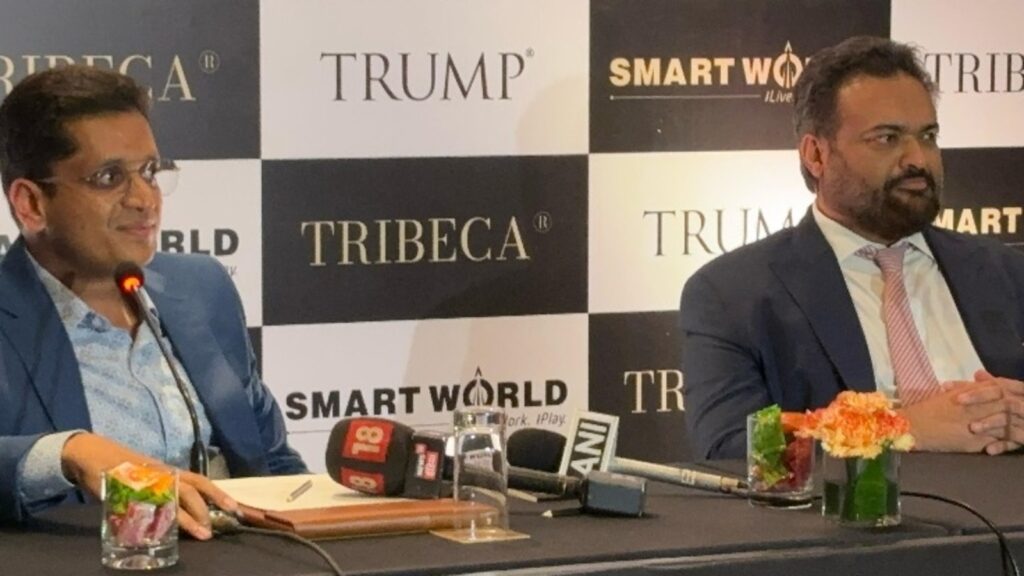 Donald Trump Jr or Eric Trump may visit India in the coming months, says Kalpesh Mehta of Tribeca Developers