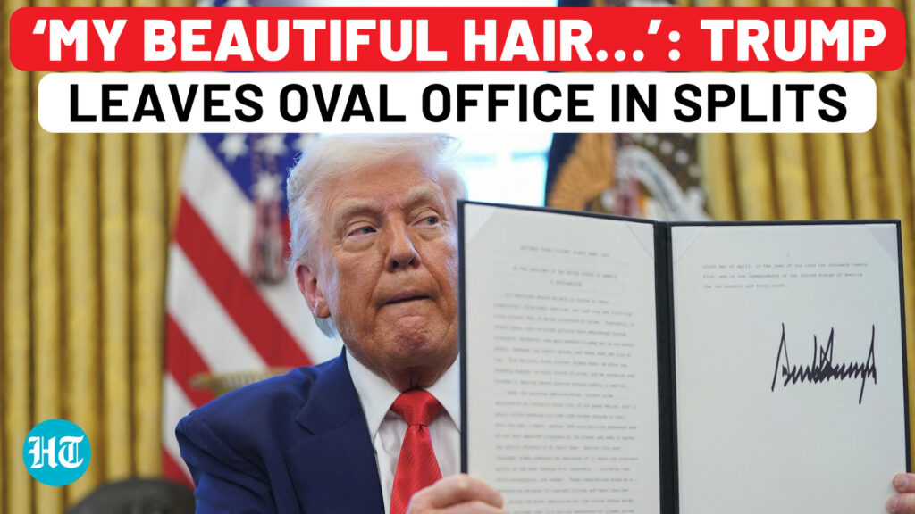 Donald Trump reverses Biden-era showerhead flow restrictions; ‘my beautiful hair…’