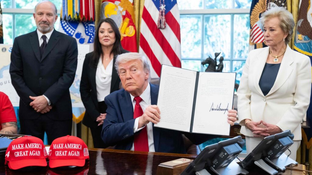 Donald Trump signs executive order targeting university accreditation process