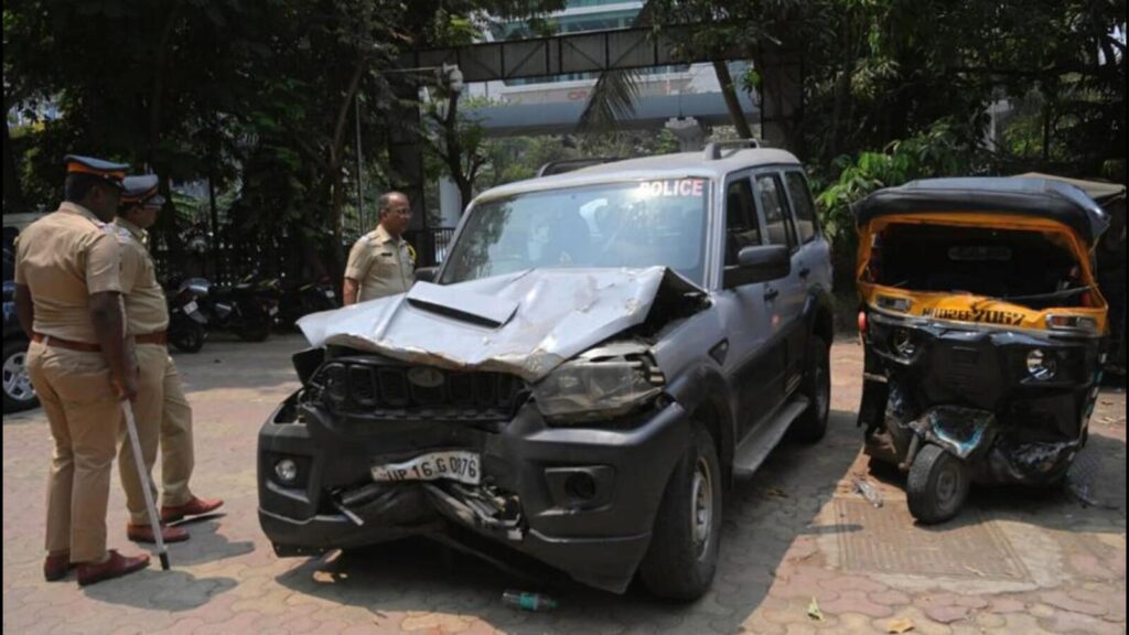 Drunk CISF driver crashes into auto in Mumbai; Woman killed, daughters injured | Latest News India