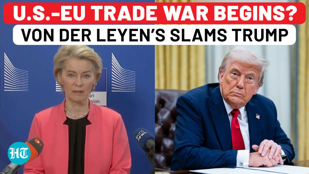 EU Chief Von Der Leyen’s explosive take on Trump reciprocal tariffs; ‘major blow to world economy…’