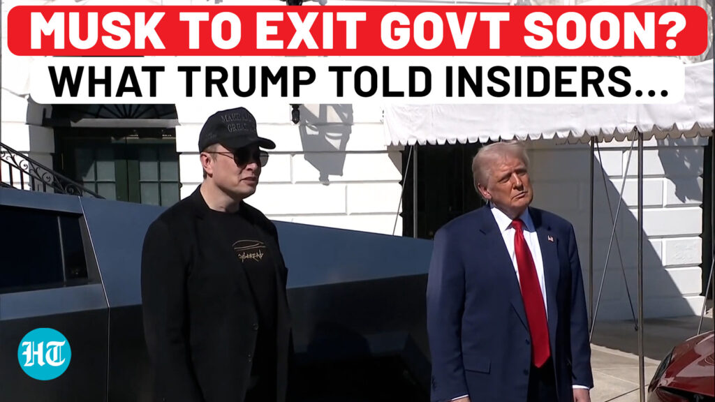 Elon Musk to step down as Doge chief soon? Explosive report claims Trump said this to officials…