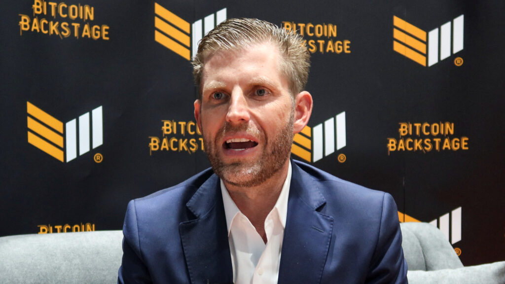 Eric Trump reveals why his family shifted to cryptocurrency amid cancel culture, opens up about his White House role