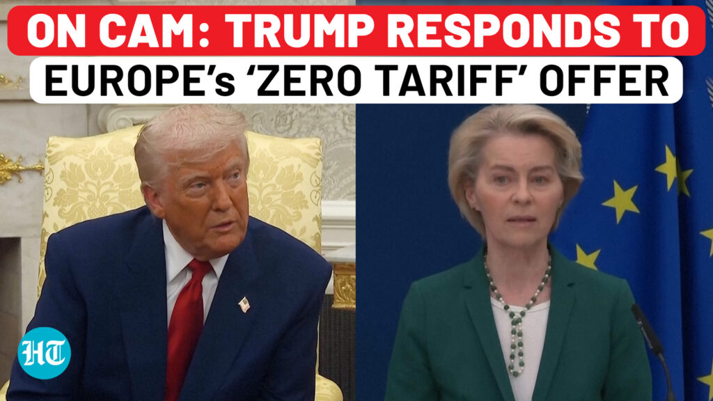 Europe bows to US pressure, offers ‘zero for zero tariff’ offer; Trump gives shocking response