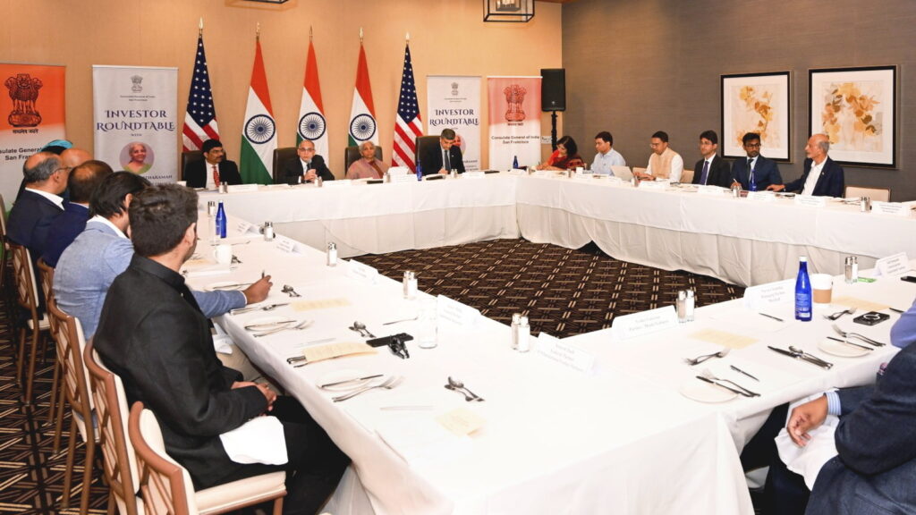 FM Nirmala Sitharaman holds talks with US business leaders in San Francisco | Latest News India