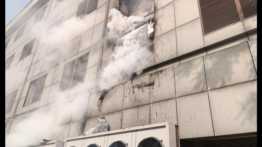 Fire breaks out at economics and statistics building in Lucknow, govt files gutted