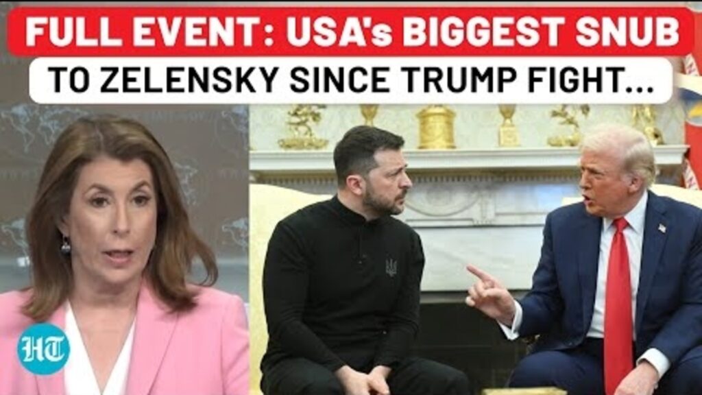 Full Briefing: USA Confirms Biggest Snub To Zelensky Since Trump Fight; Rubio Won’t Attend Talks In…