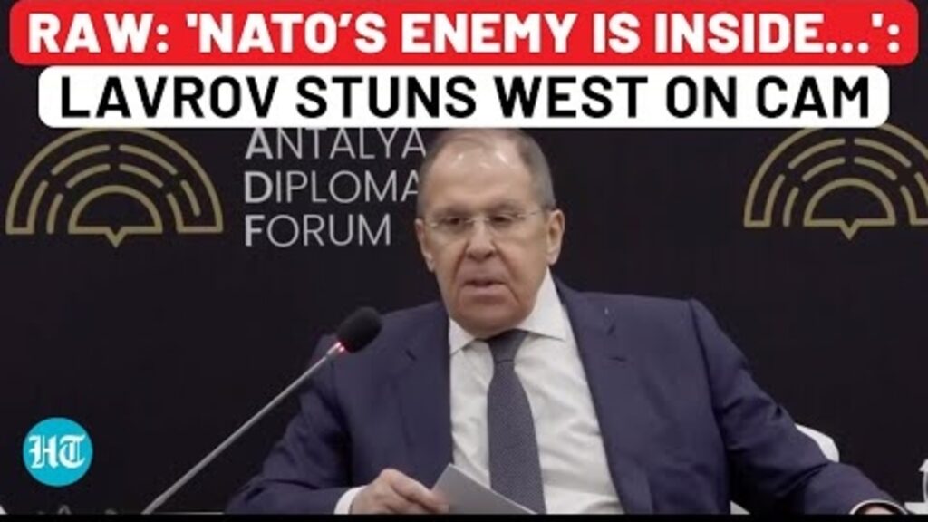 Full Speech: Not Russia, Not China? Lavrov Names NATO’s Biggest Foe, and It’s Not Putin | NATO Vs US
