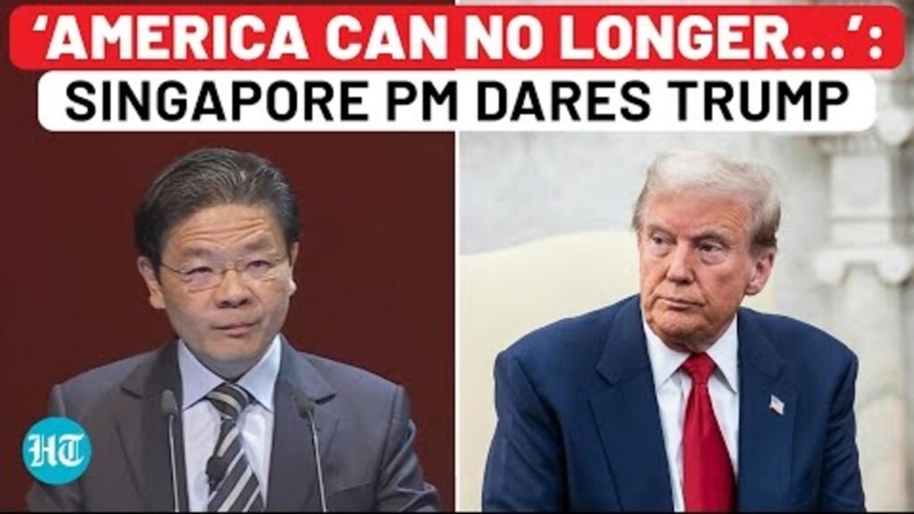 Full Speech: Singapore PM Wong Challenges America Amid Trump Tariff War: ‘Will Make Our Own Destiny’