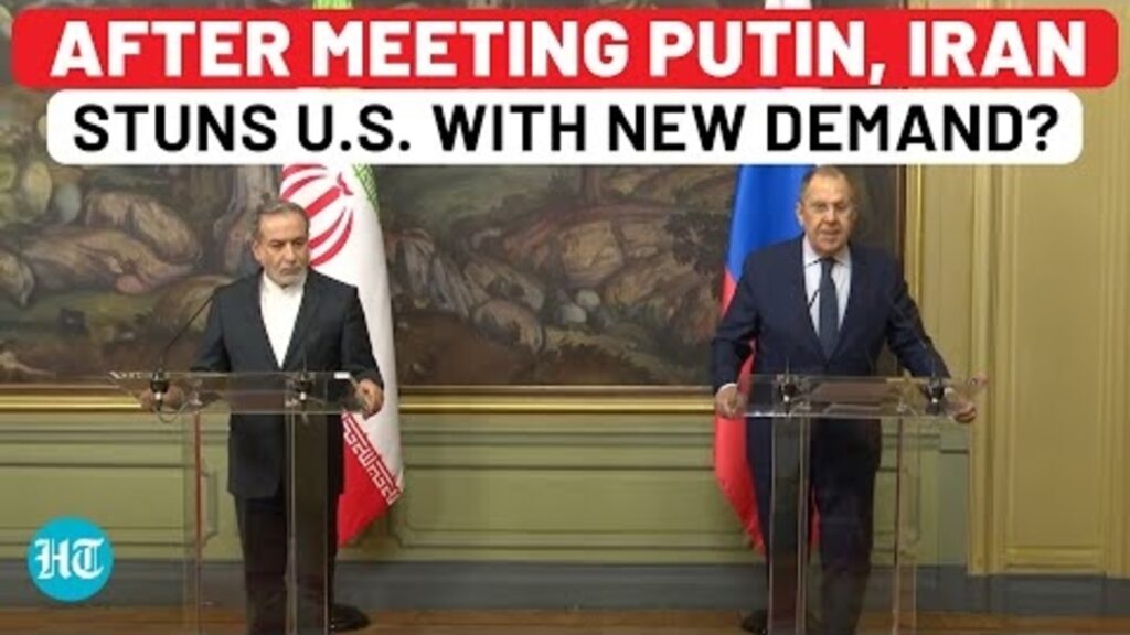 Full Video: Khamenei Aide Shocks Trump With New Demand After Meeting Putin Ahead Of New US Talks?