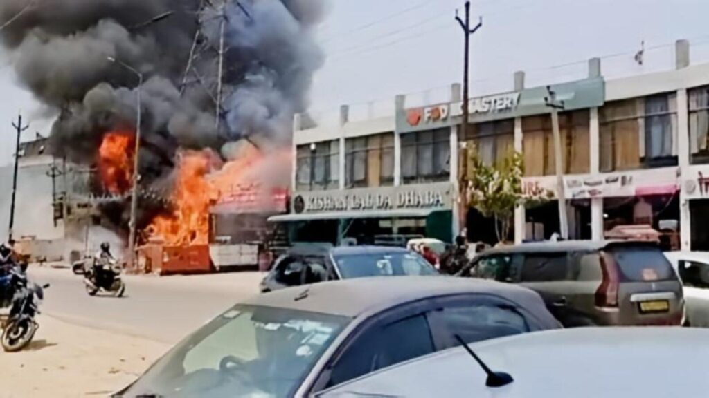 Gautam Budh Nagar hit by twin fires; none injured