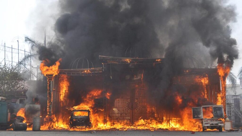 Ghaziabad: At least six trucks gutted, farmhouse damaged in two major fires