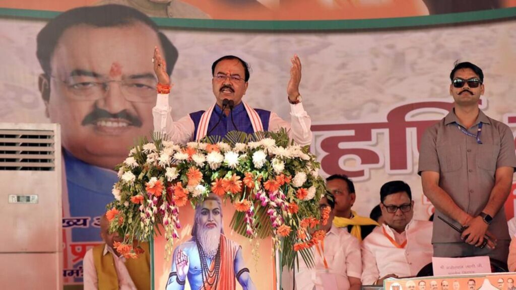 Ghaziabad: Deputy CM Maurya calls SP’s PDA as ‘Pariwar development agency’