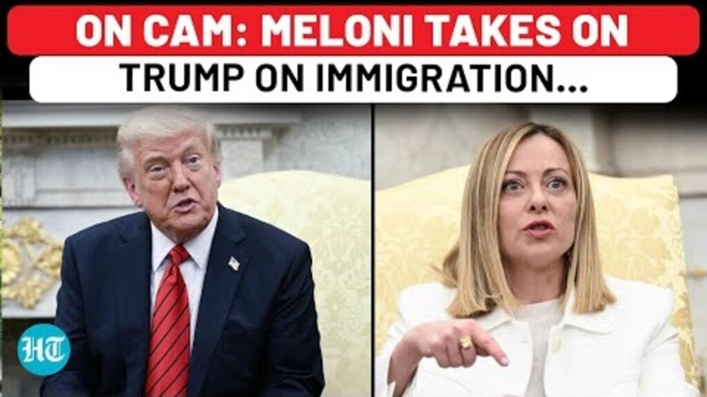 Giorgia Meloni backs EU immigration policy shift: Watch Donald Trump’s response