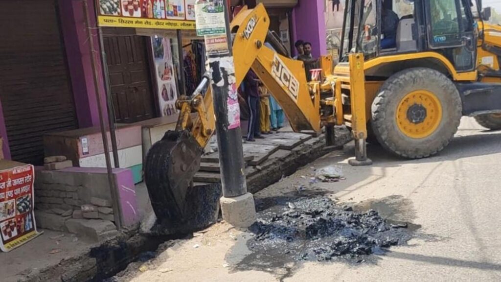 Greater Noida: Clean up drive launched after waterlogging complaints