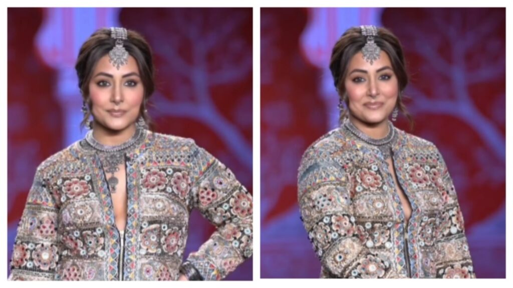 Hina Khan wows fans as she quickly recovers with a smile after stumbling twice on the ramp: “Handled it gracefully” | Fashion Trends