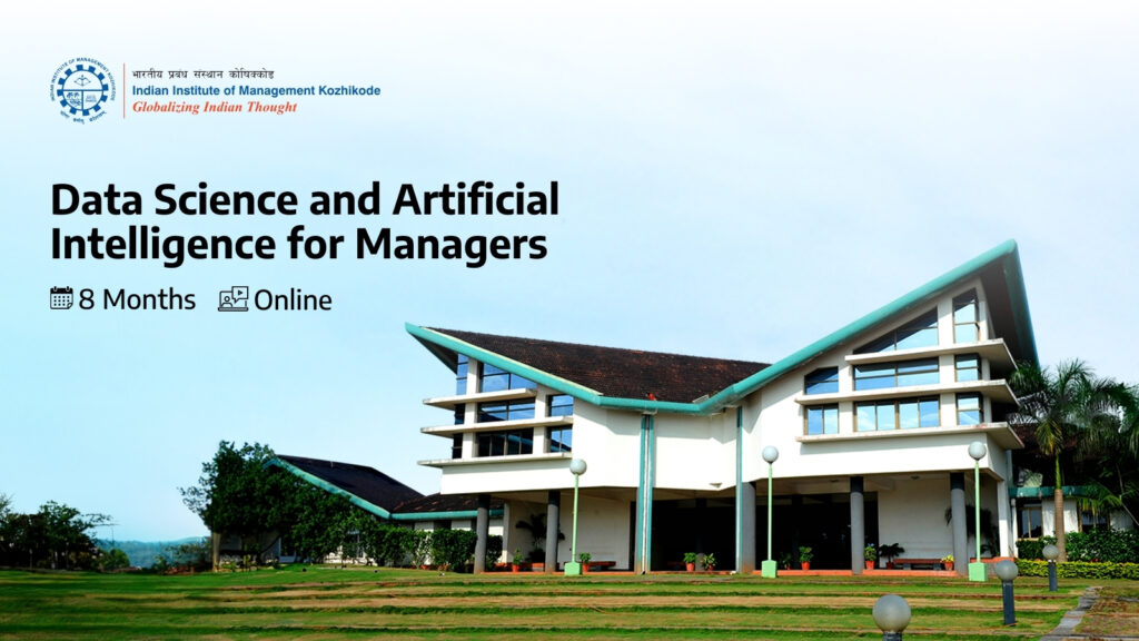 IIMK’s Professional Certificate Programme in Data Science and AI for Managers: Get skills to unlock leadership potential