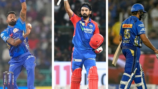 IPL 2025, DC vs MI Live Score: Rahul vs Pandya, Bumrah contest in middle overs; Rohit out-of-form as Delhi face Mumbai