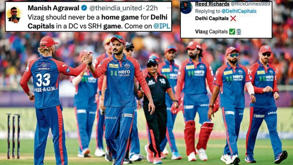 IPL 2025: This is ridiculous! Delhi Capitals fans upset as first two home games held at Visakhapatnam