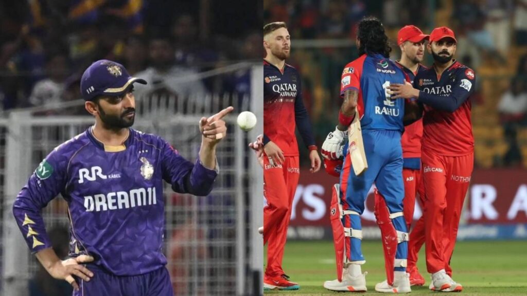 IPL 2025 playoffs scenario: KKR on thin ice after PBKS washout, CSK all but out; RCB, DC aim top-two finish