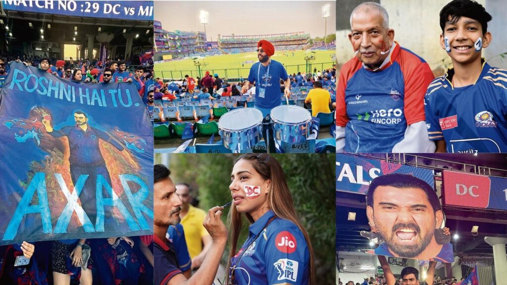 IPL lands in Delhi with DC vs MI: Beats of drums, face paints and fan posters rule Arun Jaitley Stadium