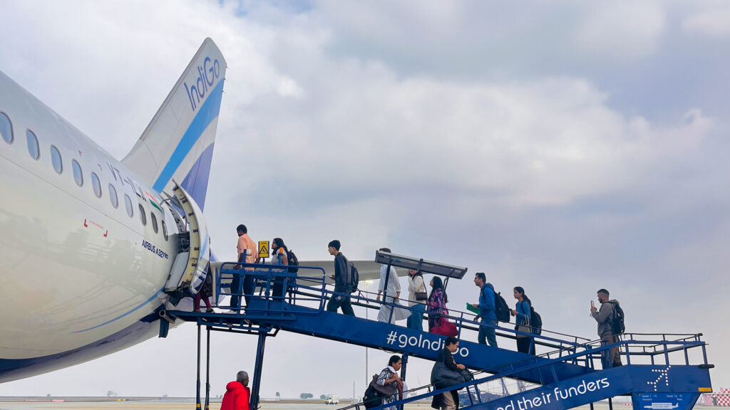 IndiGo launches probe after mini bus collides with stationary aircraft at Bengaluru airport | Bengaluru