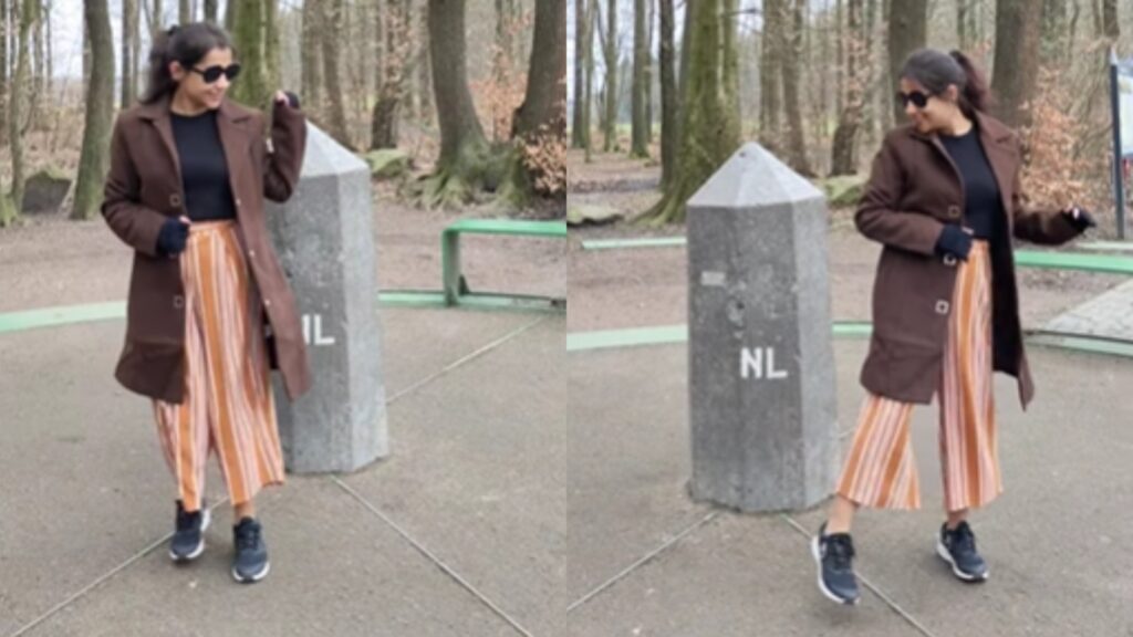 Indian woman jumps across 3 countries in just 3 seconds, internet stunned. Video | Trending