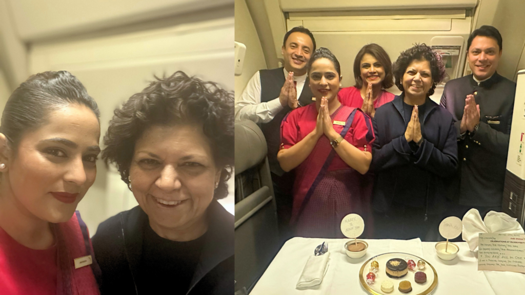 Indra Nooyi’s Grammy-winning sister praises Air India flight from New York: ‘Best of spirit of India’ | Trending