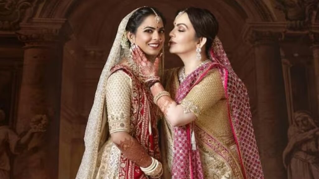 Isha Ambani wore her 1st designer ghagra when she was just 3; mom Nita Ambani reveals this famous designer made it | Fashion Trends