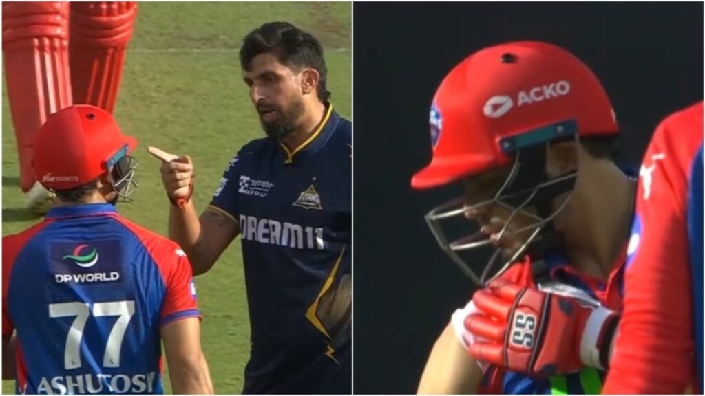 Ishant Sharma rages at Ashutosh, fires heated words after DC star rolls up sleeve, points at shoulder on GT’s appeal