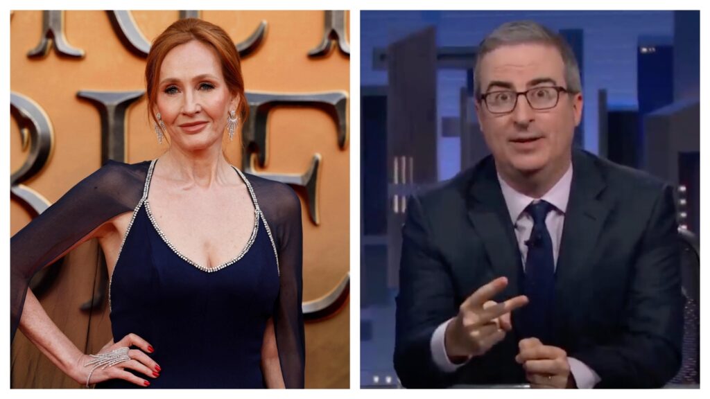 JK Rowling slams John Oliver after he mocks her ‘obsession’ with banning trans athletes again: ‘Read the f**king room’ | Hollywood